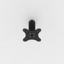Fixed Goose Neck VESA Surface Mount - Black
