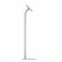 Fixed VESA Floor Stand - iPad Mini (6th Gen) - Light Grey [Full Side View]