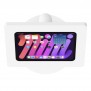Fixed VESA Floor Stand - iPad Mini (6th Gen) - White [Tablet View]