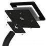 Fixed VESA Floor Stand - iPad Mini 1, 2 & 3 - Black [Tablet Assembly Isometric View]
