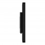 Permanent Fixed Glass Mount - 11-inch iPad Pro 2nd Gen - Black [Side View]