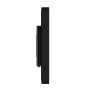 Permanent Fixed Glass Mount - Microsoft Surface Go - Black [Side View]