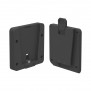 VESA 100 / Wall VidaMount® EZ ChargeDOCK™ - Black [Exploded Assembly View]