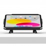 Flippable Desk Stand w. OPENVESA Enclosure - Black [Front View]