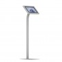 Fixed VESA Floor Stand - Microsoft Surface Pro 9 - Light Grey [Full Front Isometric View]