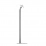 Fixed VESA Floor Stand - Light Grey [Full Front Iso View]