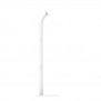 Fixed VESA Floor Stand - White [Full Side View]
