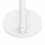 Fixed VESA Floor Stand - White [Kensington Lock View]