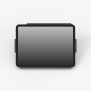 Foldable Kick Stand Open Enclosure iPad Pro 13" (M4/M5) [Front Tilted View] - Black