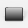 Foldable Kick Stand Open Enclosure iPad Air 10.9" (Gen 4 | 5) + Air 11" (M2|M3|M4) [Front Tilted View] - White