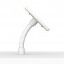 Flexible Desk/Wall Surface Mount - iPad Mini 4 - White [Side View]