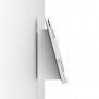 Fixed Tilted VESA Wall Mount - Generic Tablet - White [Side View]