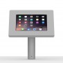 Fixed Desk/Wall Surface Mount - iPad 2, 3 & 4 - Light Grey [Front View]