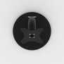 Portable Fixed VESA Surface Display - Black