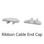 VidaMount Modular End Cap "B" - For Ribbon Cable - White