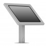 9-inch tall - 360 Rotating & Tilting Enclosed Microsoft Surface Pro 12 Mount [Front Iso View] - Light Grey