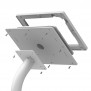 Enclosure Detail | Enclosed Microsoft Surface Pro 12 Fixed Floor Stand [Rear Exploded Iso View] - Light Grey