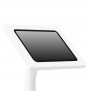 Enclosure Detail | Enclosed Samsung Galaxy Tab A11+ 11" Fixed Floor Stand [Front Iso View] - White