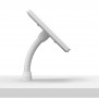 Flexible Enclosed Samsung Galaxy Tab A11+ 11" Desk / Table Mount [Side Ortho View] - White