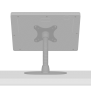 Portable Flexible Stand - Microsoft Surface Pro 9 - Light Grey [Back View]