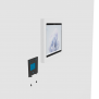 Fixed Slim VESA Wall Mount - Microsoft Surface Pro 9 - White [Assembly View 2]