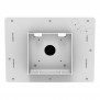 Disassembled | Fixed Tilt Enclosed Microsoft Surface Pro 12 Wall Mount [Rear Ortho View] - White