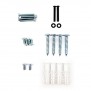 Hardware | Screws, Anchors, & Washers for Fixed Tilt Wall Mount - White
