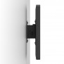 Angled Up | Tilting Enclosed Microsoft Surface Pro 12 Wall Mount [Side Ortho View] - Black