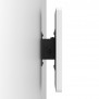 Angled Up | Tilting Enclosed Samsung Galaxy Tab A11+ 11" Wall Mount [Side Ortho View] - White