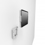 Disassembled View | OpenVESA Samsung Galaxy Tab S10 FE 10.9" ChargeDOCK Wall Mount [Side Iso View] - White