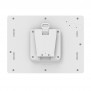 Disassembled View | Enclosed 10.2" iPad 7th, 8th & 9th Gen Casing Off the Wall [Rear Ortho View] - White