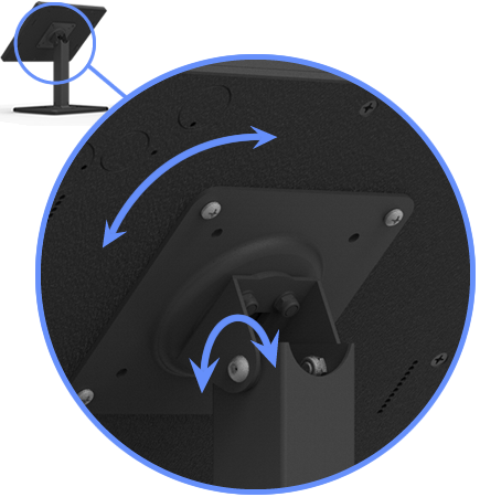 Portable 360 9-inch Stand Combo