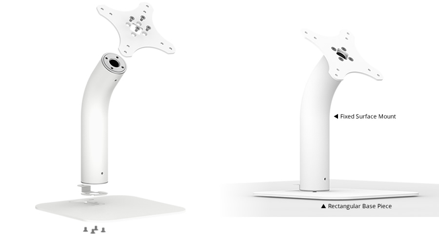 Flexible or Fixed Surface Mount Install