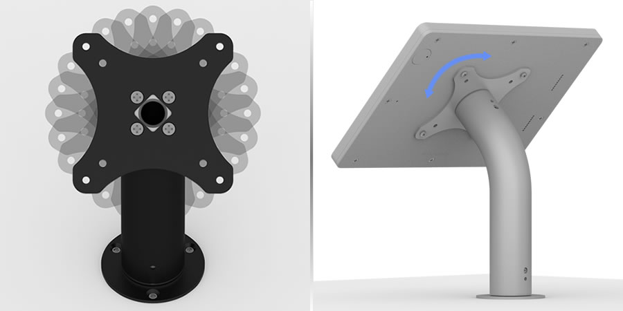 Fixed Surface Mount Adjustability Head