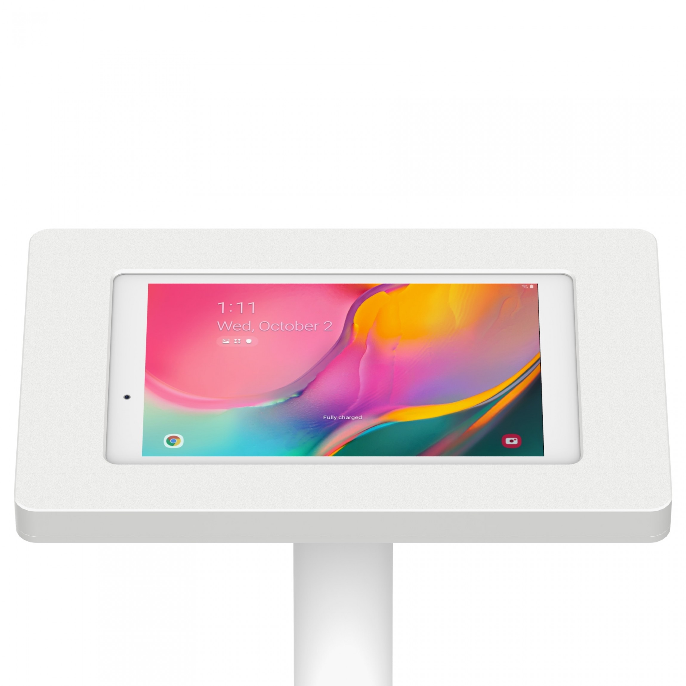 VidaMount Samsung Galaxy Tab A 8.0 (2019) White Enclosure w. Fixed