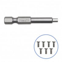 Tamper Resistant Pin-in-Socket Hex Power Bit - 1/8 inch