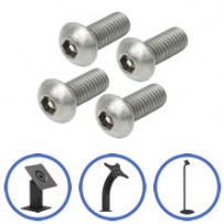 VidaMount VESA Enclosure Security Screw Kit - Side View