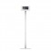 Fixed VESA Floor Stand - iPad Mini 1, 2 & 3 - White [Full Front View]