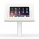 Fixed Desk/Wall Surface Mount - iPad 2, 3 & 4 - White [Front View]