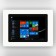 Fixed Slim VESA Wall Mount - Microsoft Surface Go - White [Front View]