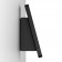 Fixed Tilted 15° Wall Mount - iPad Air 1 & 2, 9.7-inch iPad  & Pro - Black [Side View]