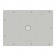 VidaMount VESA Tablet Enclosure - Microsoft Surface 3 - Light Grey [Back]