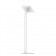 Fixed VESA Floor Stand - 10.5-inch iPad Pro - White [Full Back Isometric View]