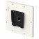 Fixed Slim VESA Wall Mount - iPad 2, 3 & 4 - White [Back Isometric View]