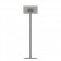 Fixed VESA Floor Stand - Microsoft Surface 3 - Light Grey [Full Back View]