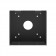 Fixed Tilted Vesa Wall / Surface Mount - 15° angle [Wall - Vesa Plate View]