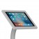 Fixed VESA Floor Stand - 12.9-inch iPad Pro- Light Grey [Tablet Front Isometric View]