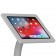Fixed VESA Floor Stand - 12.9-inch iPad Pro 3rd Gen- Light Grey [Tablet Front Isometric View]