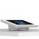 Fixed Tilted 15° Desk / Surface Mount - Microsoft Surface Go & Go 2  - White [Front Isometric View]