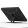 Adjustable Tilt Surface Mount - iPad Mini (6th Gen) - Black [Back Isometric View]
